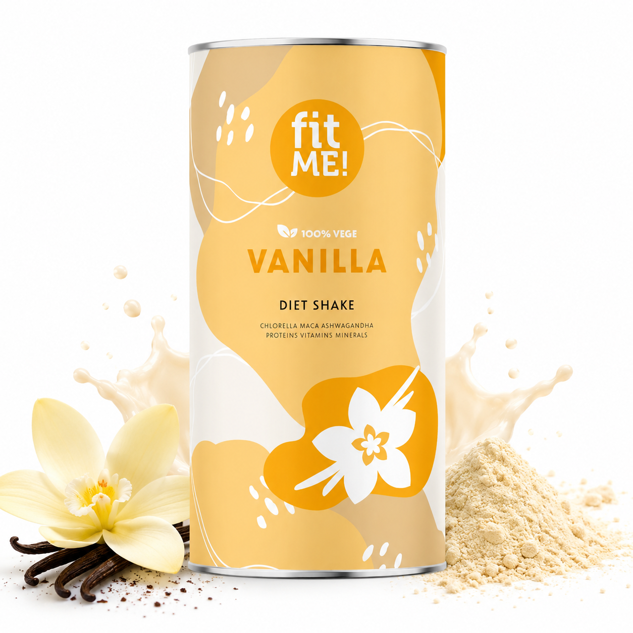Koktajl odchudzający waniliowy fitMe 500g
