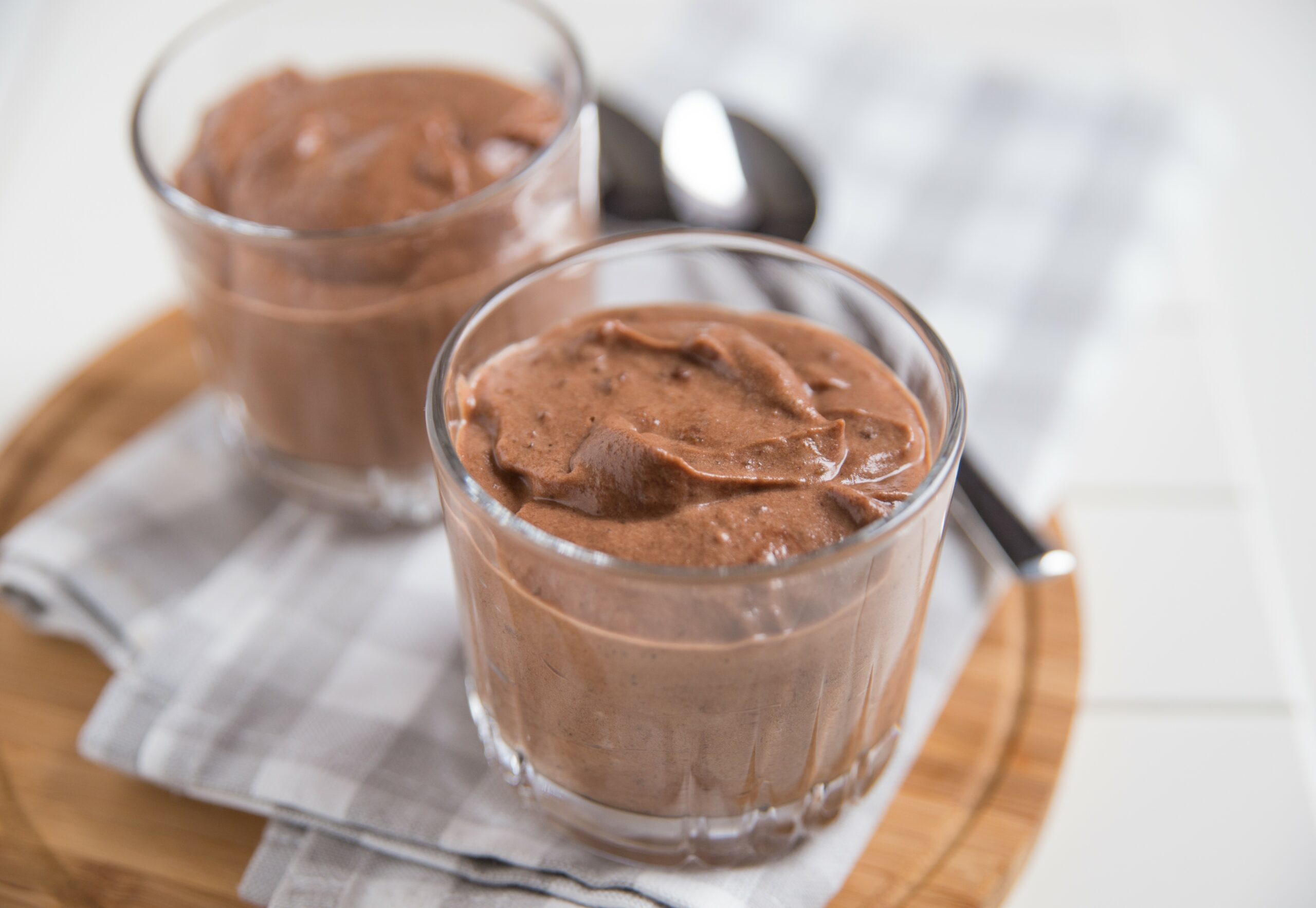 Proteinowy mus czekoladowy