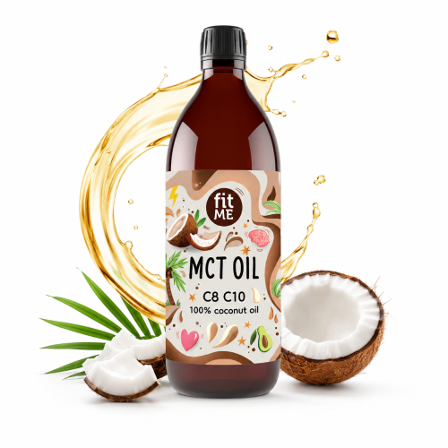 MCT-Öl aus Kokosnuss C8+C10 500 ml