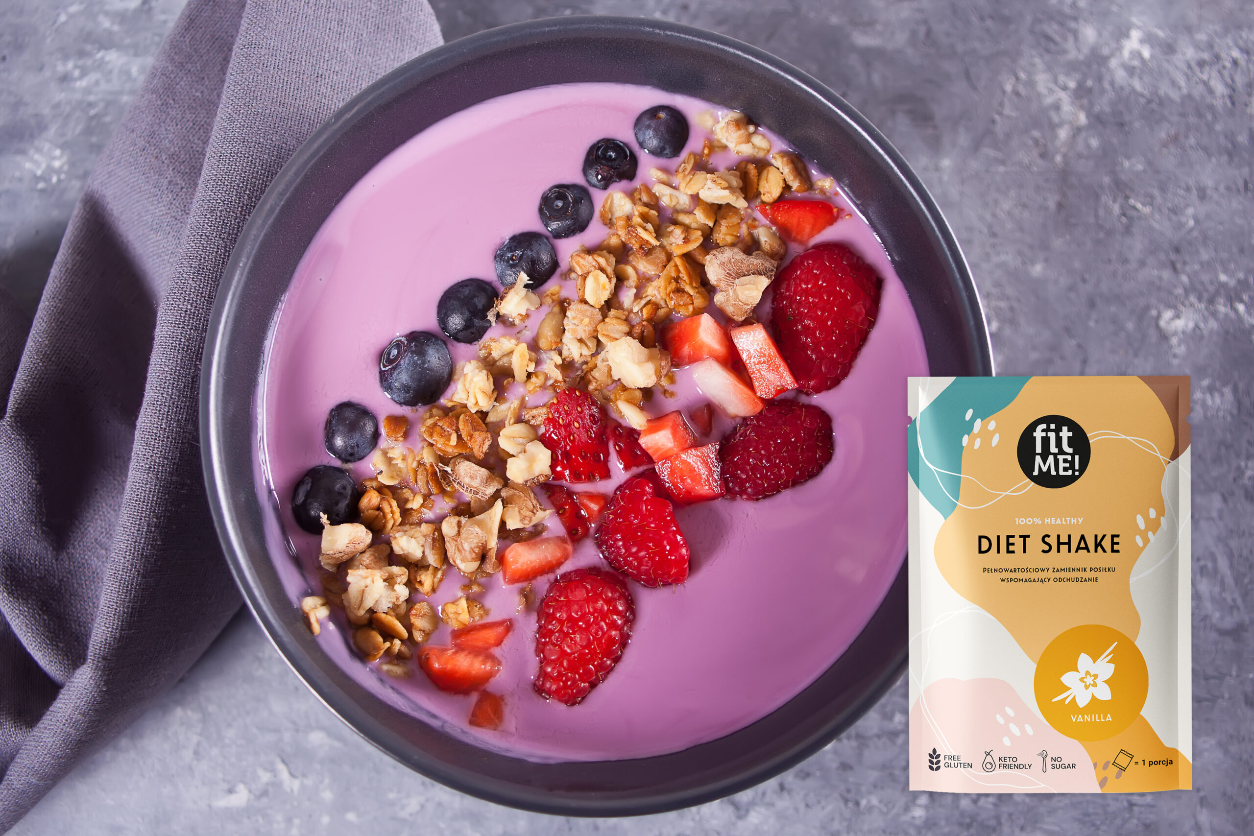 Proteinowe Acai Bowl
