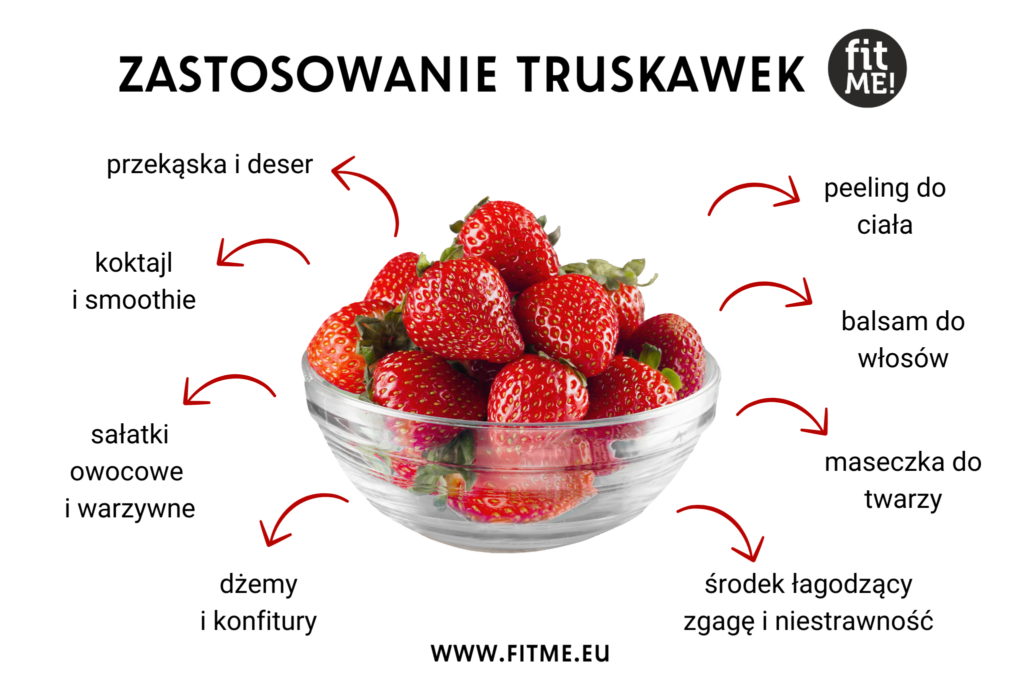 zastosowanie truskawek