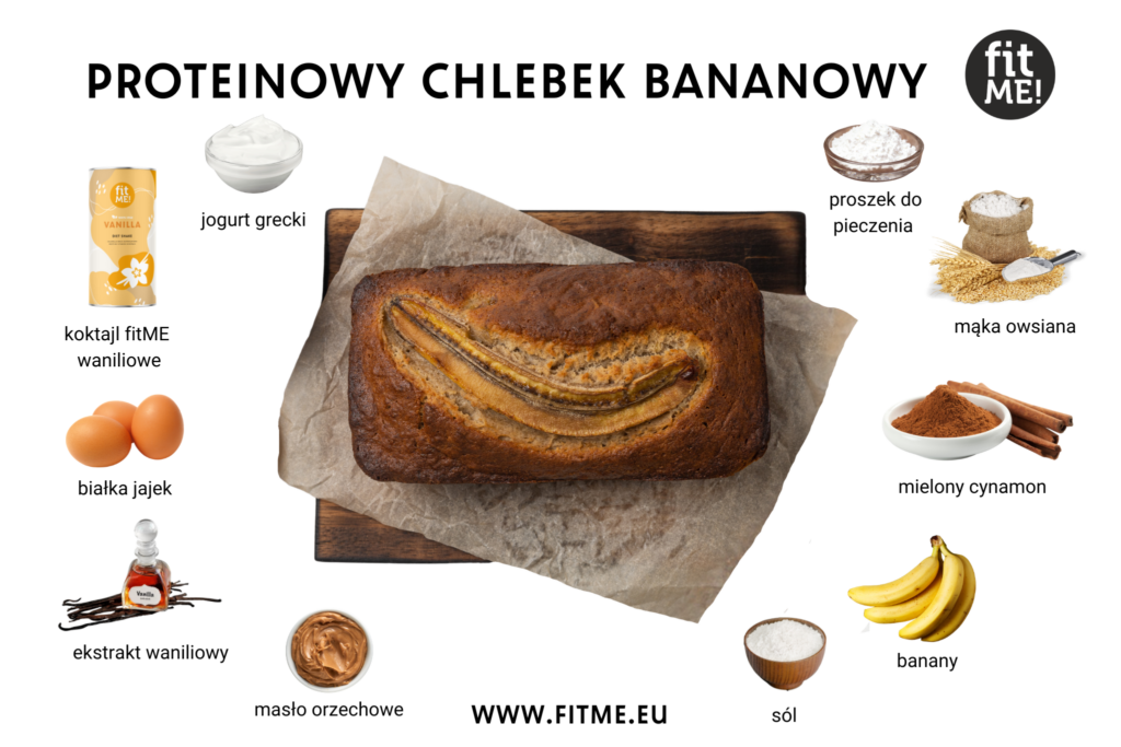 Proteinowy chlebek bananowy to nie tylko smakowita przekąska, ale również doskonały wybór dla osób dbających o zdrowe odżywianie. Dzięki wysokiej zawartości białka, ten chlebek doskonale wspiera aktywnych fizycznie, wspomagając rozwój i regenerację mięśni. Stanowi idealną propozycję na szybkie i pożywne uzupełnienie energii przed lub po treningu, dostarczając niezbędnych składników odżywczych. Wzbogacony naturalnymi składnikami, takimi jak banany, ten proteinowy chlebek nie tylko zaspokaja głód, ale także dostarcza organizmowi niezbędnych witamin i minerałów.
