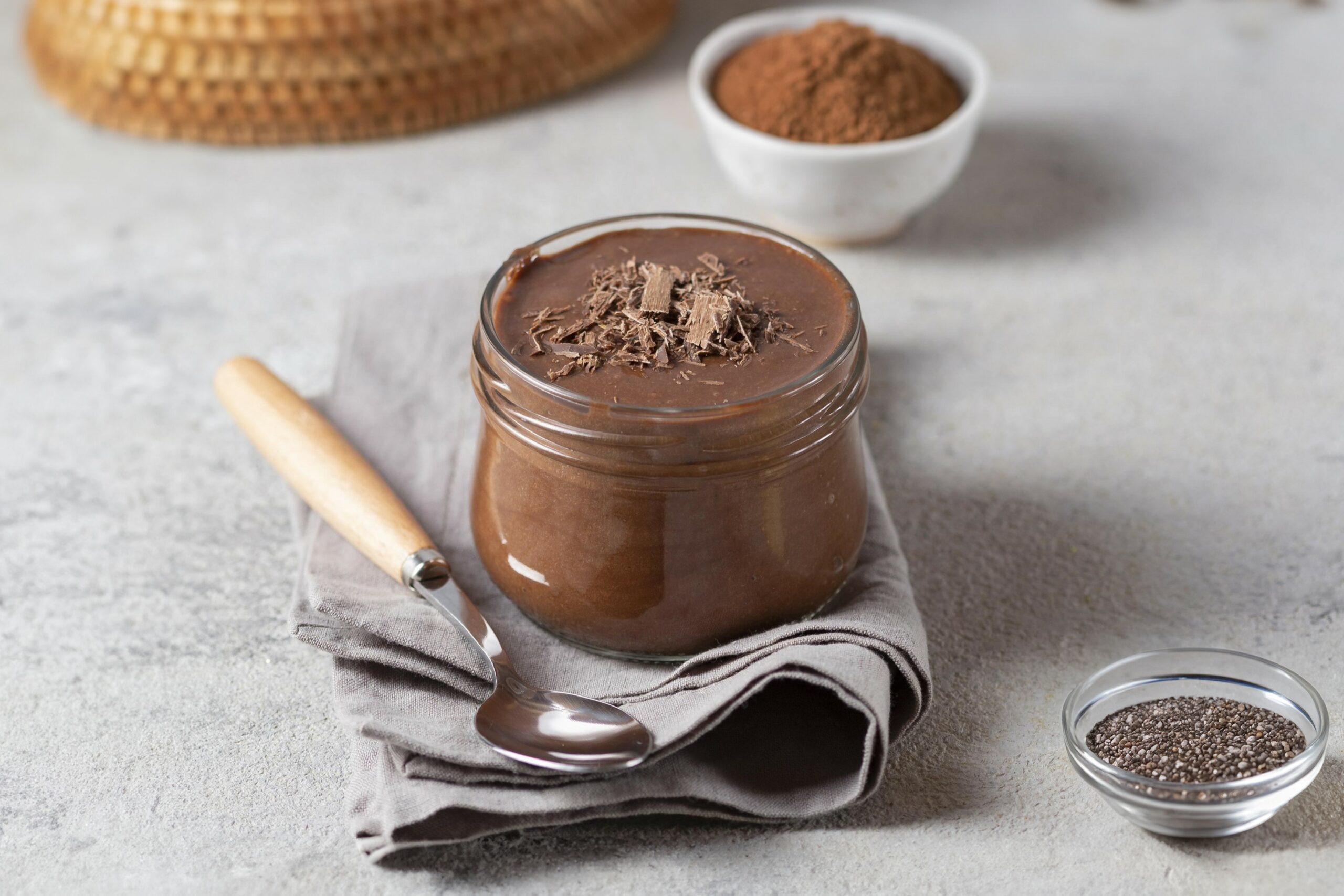 Czekoladowy pudding proteinowy