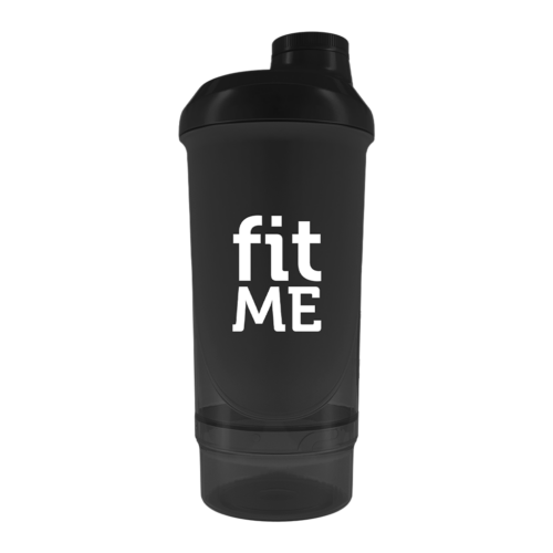 Shaker fitME 500 ml to niezawodne narzędzie dla każdego, kto dba o swoje zdrowie i aktywność fizyczną. Jego pojemność 500 ml sprawia, że doskonale nadaje się do mieszania proszków, suplementów i napojów odżywczych, niezależnie od tego, czy jesteś na siłowni, w pracy czy w podróży. Ergonomiczny kształt ułatwia trzymanie i mieszanie, dzięki czemu przygotowanie ulubionego koktajlu staje się szybkie i wygodne. Dodatkowy pojemnik na tabletki lub proszki to praktyczne rozwiązanie dla osób, które potrzebują dodatkowych suplementów w trakcie dnia.