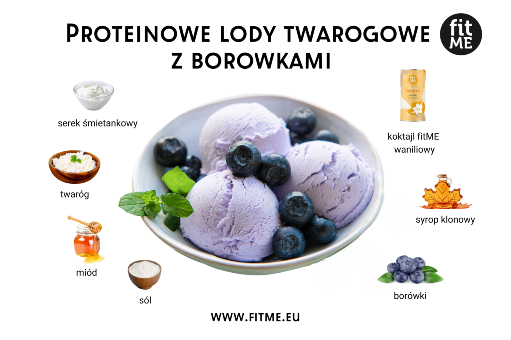 Te proteinowe lody twarogowe z borówkami to nie tylko rozkosz dla podniebienia, ale także odzwierciedlenie zdrowego stylu życia. Wysoka zawartość białka z twarogu wspiera nasze mięśnie, podczas gdy antyoksydanty z borówek wzmacniają naszą odporność. Dodatek miodu i syropu klonowego dostarcza słodkiego smaku, bez konieczności rezygnowania z korzyści zdrowotnych. To połączenie prozdrowotności z przyjemnością, które sprawi, że każdy kęs będzie wyjątkowym doznaniem dla zmysłów i ciała.