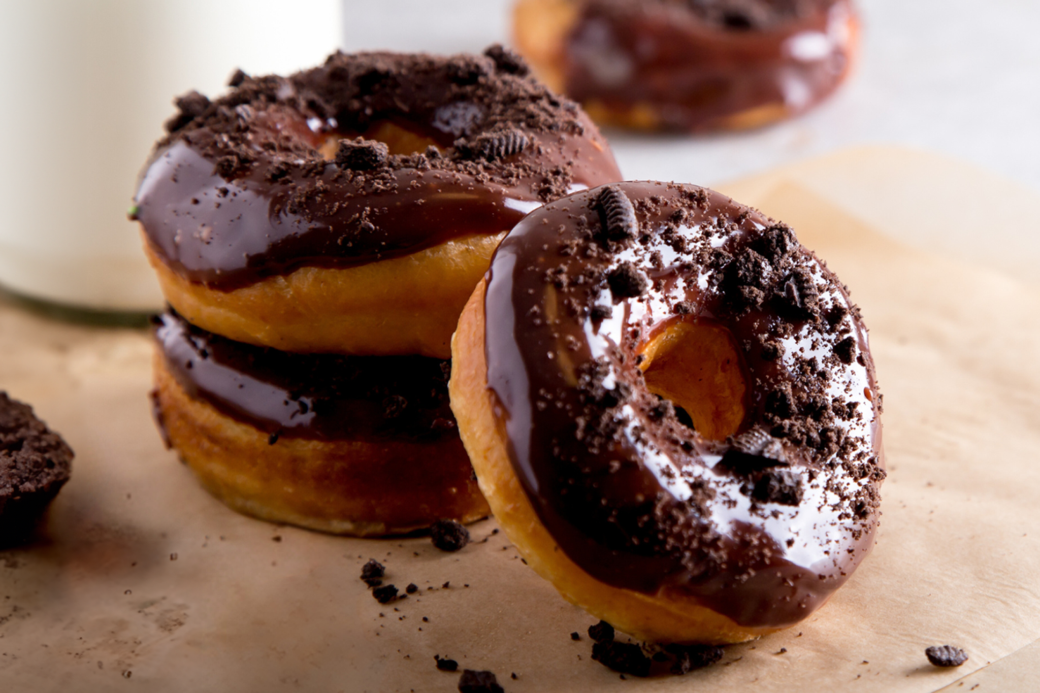 Czekoladowe pączki proteinowe