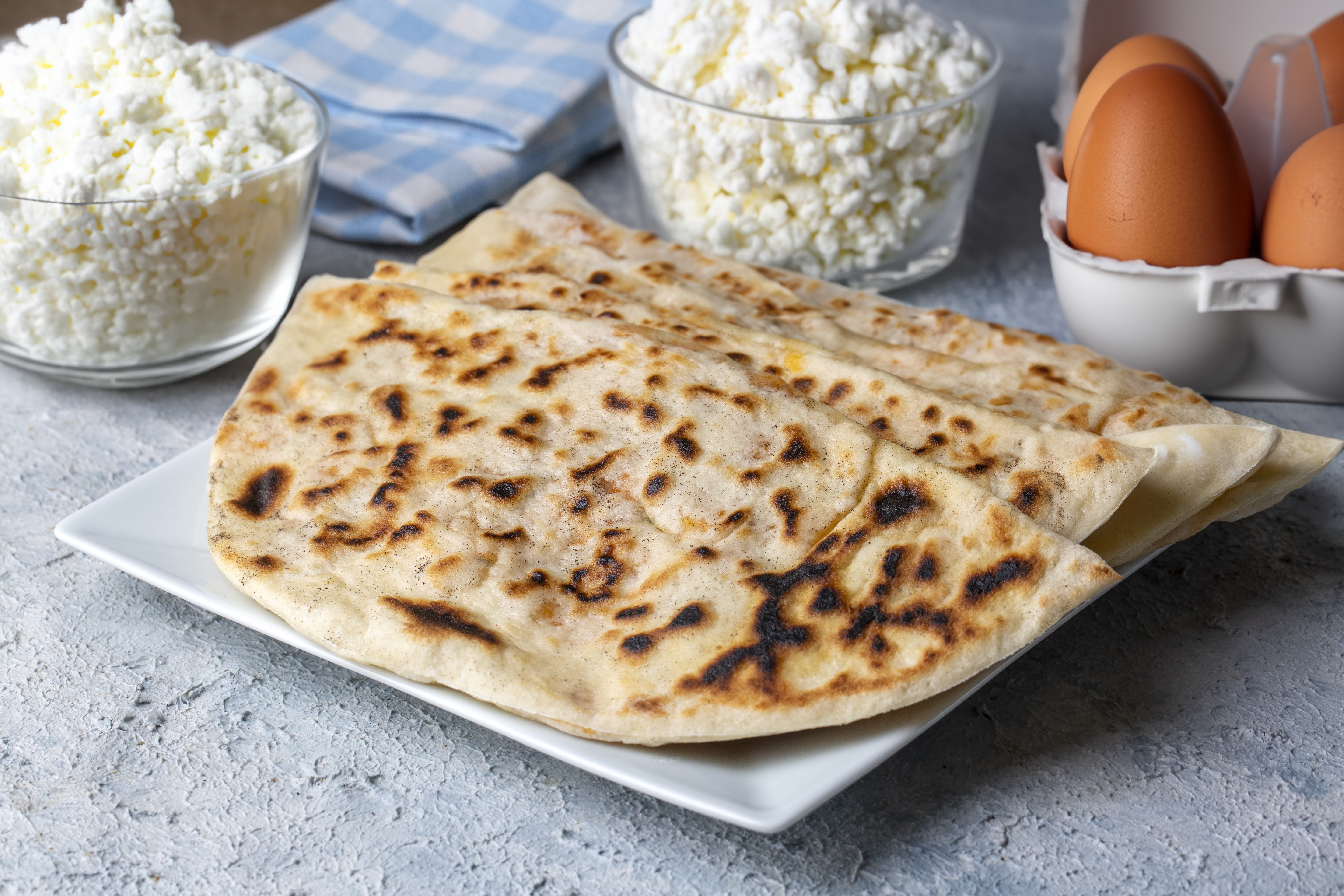 2-składniowy proteinowy wrap z serka wiejskiego