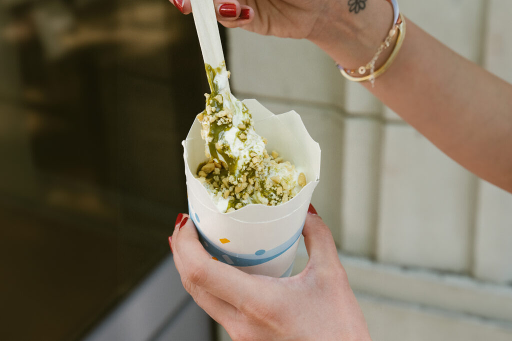 Proteinowe pistacjowe McFlurry