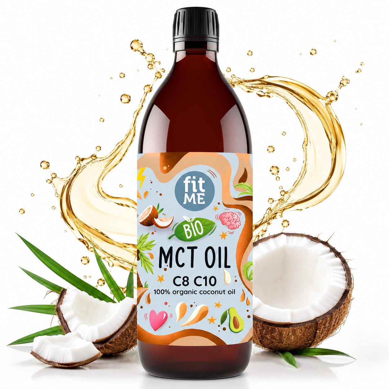 Bio MCT-Öl C8+C10 fitME 500 ml