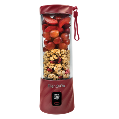 Blender przewodowy BlendyGo 3 w kolorze burgundowym to idealne urządzenie do przygotowywania zdrowych koktajli, smoothie oraz innych napojów. Dzięki mocy 300 W i funkcji pulsacyjnej, BlenderGo 3 doskonale radzi sobie z miksowaniem twardych owoców, warzyw, orzechów, a nawet kostek lodu. Jego kompaktowy rozmiar sprawia, że jest wygodny w przechowywaniu, a jednocześnie wystarczająco wydajny do codziennych potrzeb kulinarnych.