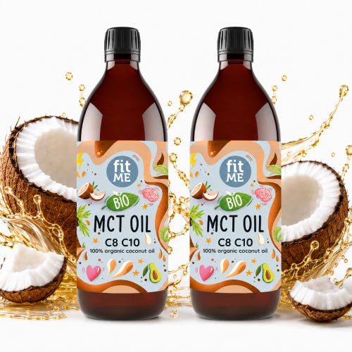 Zestaw: Olej MCT C8+C10 Bio 2x500 ml