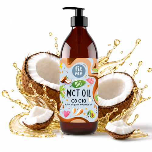 Bio MCT Öl C8+C10 mit Pumpe, 500 ml
