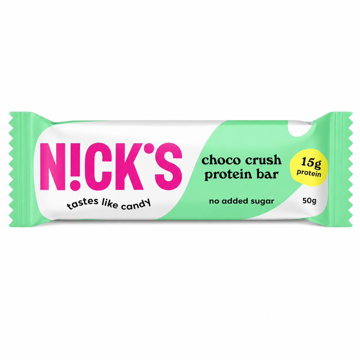 Nick's Protein Bar Choco Crush 50g – Baton Proteinowy Bez Cukru 15g białka