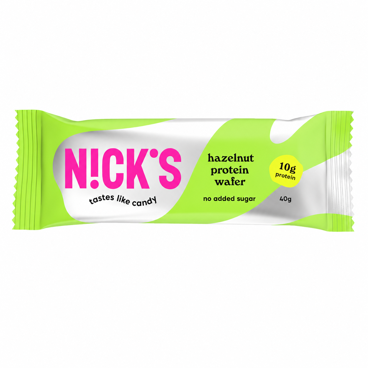 NICK'S Protein Wafer Hazelnut 40 g – Proteinowy Orzech Laskowy Bez Cukru