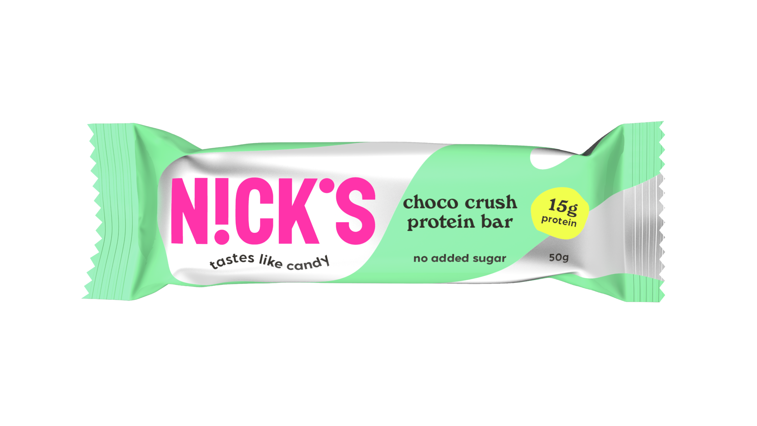 Nick's Protein Bar Choco Crush 50g – Baton Proteinowy Bez Cukru 15g białka - obrazek 5