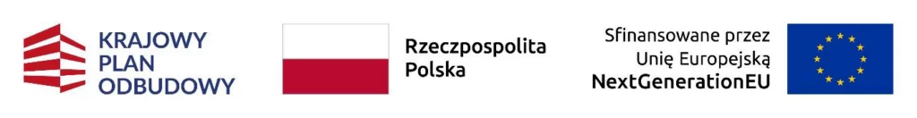 Krajowy Plan Odbudowy · Rzeczpospolita Polska · Sfinansowane przez Unię Europejską NextGenerationEU